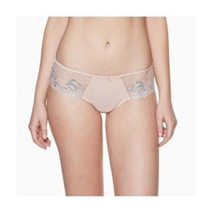 BLUSH LINGERIE 0228725 True Bliss Hipster Underwear Lace Peach / Rose ( M )